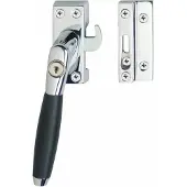 Intersteel | Raamsluiting Ton 400 | SKG* | Afsluitbaar | Links | Chroom/Ebbenhout