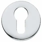Intersteel | Rozet profielcilindergat | Rond | Verdekt | Chroom