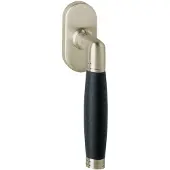 Intersteel Raamkruk draaikiep Ton 222 - nikkel mat/ebbenhout