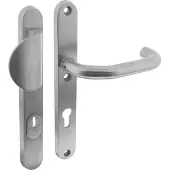 Intersteel | Veiligheidsbeslag | PC72mm | Ovaal | RVS Geborsteld