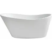 Mueller Curva vrijstaand ligbad glans wit 150x72cm