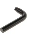 Intersteel Gatdeel deurkruk Luzern - RVS/mat zwart