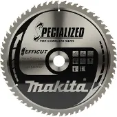 Makita Afkortzaagblad Hout Efficut 305x30x2,15 60T 10g