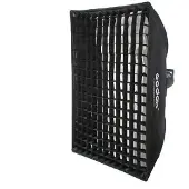 Godox Paraplu Softbox Bowens 90x90 met Grid