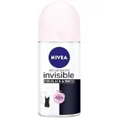 Nivea Deoroller - Invisible Black & White Clear 50 ml