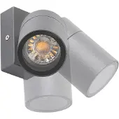 QAZQA Buitenwandlamp antraciet IP44 draai- en kantelbaar - Solo