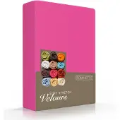 Romanette Hoeslaken Romanette Fuchsia Roze (Velours)