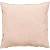 Nordal Rib kussenhoes licht roze 48x48