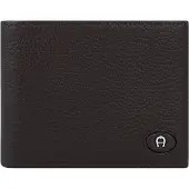 Etienne aigner Basics portemonnee leer 12 cm bruin