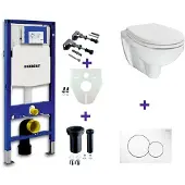 Geberit UP-320 + Trevi one pack + Sigma 01 wit