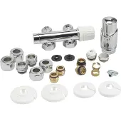 Calor Set onderblok compleet haaks 16x2,0 +15 knel