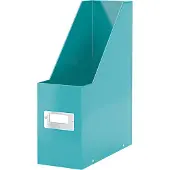 Leitz tijdschriftenhouder Wow Click & Store ijsblauw