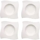 Villeroy & Boch Suppenteller NewWave ø 24 cm Set van 4