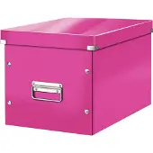 Leitz archiefbox Click + Store, voor ovale/hoge voorwerpen 320 x 310 x 360 mm, roze