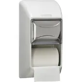 Katrin KAT92384 Toiletroldispenser ABS (Acrylonitril Butadieen Styreen), PC (Polycarbonaat), POM (Polyoxymethyleen) Wit