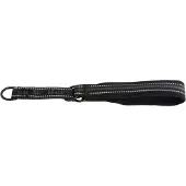 Hurtta Half Choke Halsband / Hondenhalsband - Nylon - Neopreen binnenvoering - Zwart - Reflecterend - Maximale Kopomtrek: 32 cm - Nekomtrek: 22 - 27 cm - GELIEVE ALVORENS BESTELLEN OPMETEN