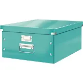 Leitz 6045 WOW grote opbergdoos ijsblauw