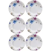 Villeroy & Boch Speiseteller Mariefleur Gris Basic ø 26,8 cm Set van 6