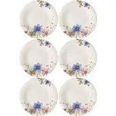 Villeroy & Boch Frühstücksteller Mariefleur Gris Basic ø 21,5 cm Set van 6
