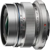 Olympus M.ZUIKO DIGITAL ED 12 mm 1:2.0 objectief - Zilver