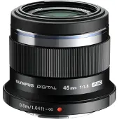 Olympus M.Zuiko Digital ED 45mm f/1.8 - Zwart