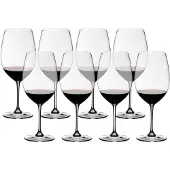 Riedel - Vinum glas voor Cabernet/Sauvignon/Merlot, 65 cl, voordelingset - Koop 8, betaal 6
