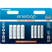 Panasonic Eneloop Combipack 1x4 Mignon AA + 1x4 Micro AAA