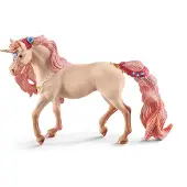 Schleich BAYALA - Versierde eenhoorn, merrie - Speelfiguur - Kinderspeelgoed voor Jongens en Meisjes - 5 tot 12 jaar - 70573