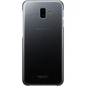 Samsung Galaxy J6 Plus Gradation Clear Back Cover Zwart