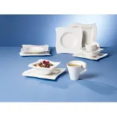 Villeroy & Boch New Wave Villeroy & Boch New Wave starters serviesset (10-delig) Wit