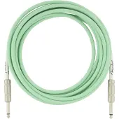 Fender Original 5.5M/18.6ft Straight Instrument Cable Surf Green