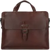 Harold's Aberdeen lederen aktetas 37 cm bruin