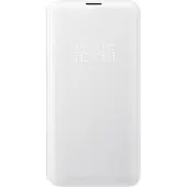 Samsung Galaxy S10e Led View Cover Book Case Wit/Geel