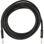 Fender PROFESSIONAL INSTRUMENT CABLE STRAIGHT/STRAIGHT 15' BLACK
