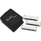 Fender Blues Deluxe Harmonica (3 Pack)