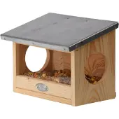 Esschert Design Eekhoornhuisje Eekhoornvoederhuis Basic Groot - Eekhoorn Nest - - Houtkleur - WA56
