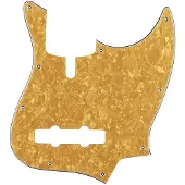 Boston M4V-310-PY slagplaat voor Sire Marcus Miller V 3-laags pearl yellow