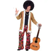 Finidi Flower power Hippie kostuum Woodstock Peter