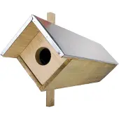 Esschert Design Steenuilenkast - Uilenkast - - Houtkleur - NK44