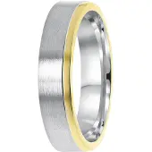 Lucardi Ring goud / zilver