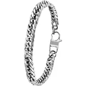 Lucardi Stalen armband gourmet