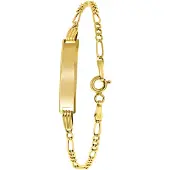 Lucardi Armband 'Klassisch' goud