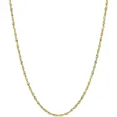 Lucardi 9 Karaat ketting gourmet diamondcut
