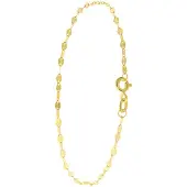 Lucardi 9 karaat armband met fantasie schakels