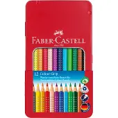 Faber-Castell Kleurpotloden Colour Grip 12-set (+3 jaar)