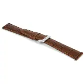 Claudio Calli Horlogeband F335 Croco Cognac Leer 18x16 mm