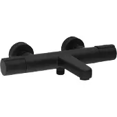 Saqu Dream thermostatische badkraan mat zwart