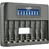 Jupio USB 8-slots Octo Battery Charger LCD