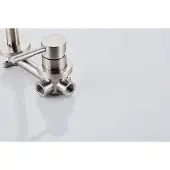 Saniclear Exclusive 304-RVS inbouw wastafelkraan eenhendel
