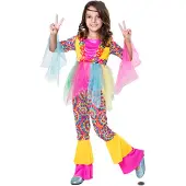 MOM Hippie Meisjeskostuum